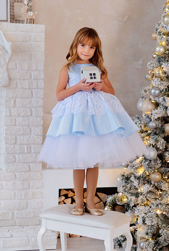 Детское нарядное платье